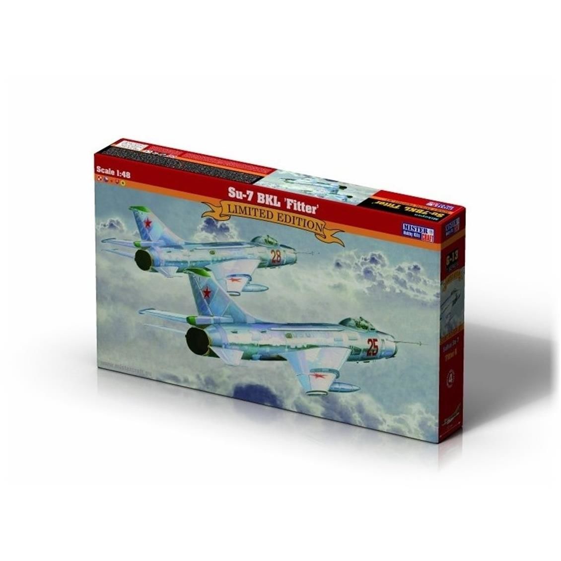 Mistercraft G013 1/48 Su-7BKL Fitter Savaş Uçağı Demonte Plastik Maketi