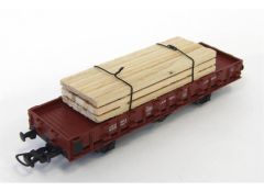 58713 1/87 FLAT CAR KKM3230 DR IV