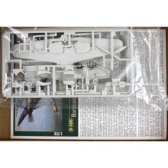 Mistercraft D180 1/72 Hurricane Mk.Ia (Britanya Savaşı) Savaş Savaş Uçağı Demonte Plastik Maketi