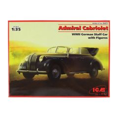 35471 ADMİRAL CABRİOLET, WWII GERMAN STAFF CAR WİT