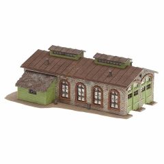 Faller 222116 1/160 2 li Buharlı Lokomotif Evi Demonte Plastik Maketi