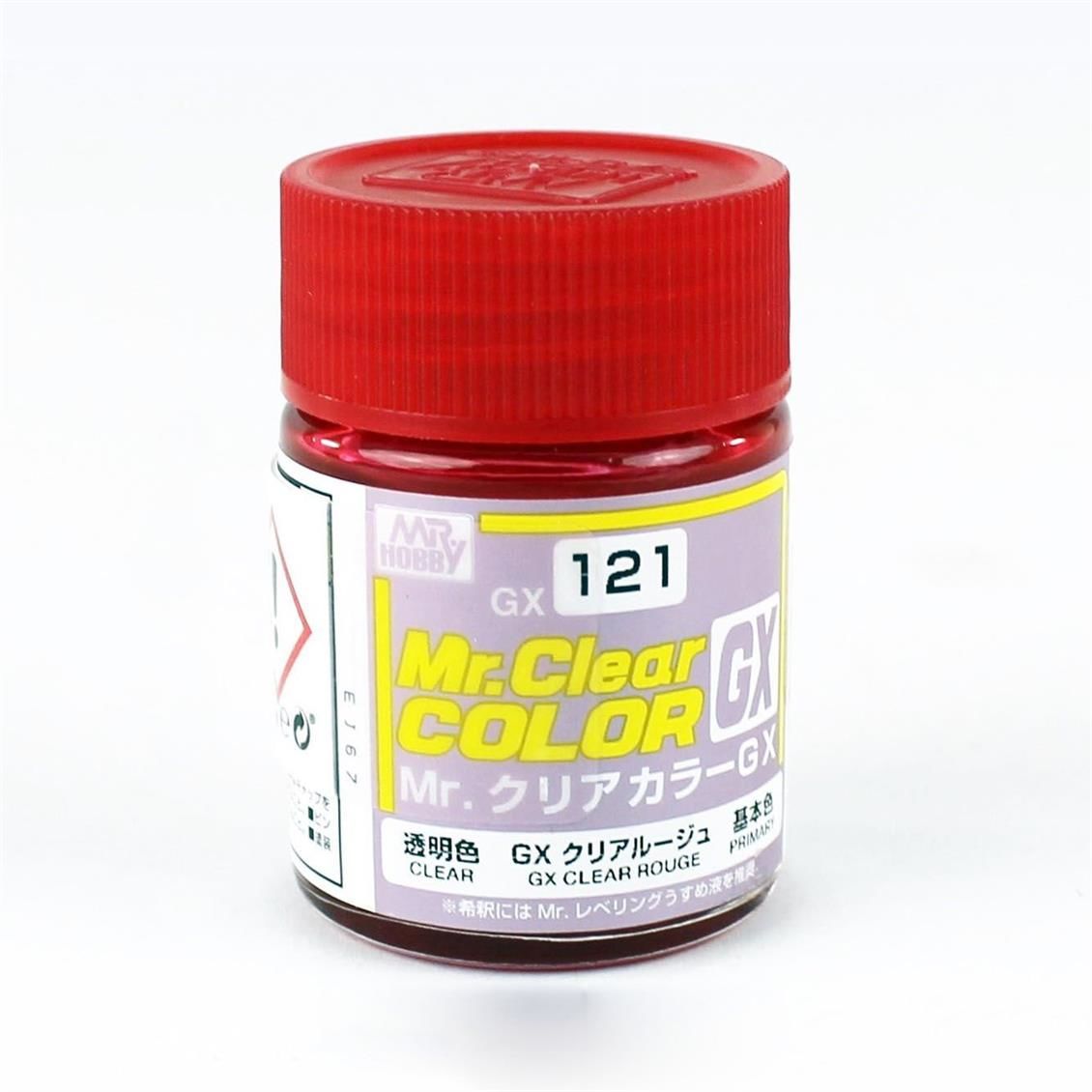Gunze GX121 18 ml. Clear Rouge, Mr.color Serisi Model Boyası
