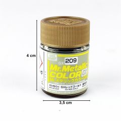Gunze GX209 18 ml. Metallic Red Gold, Mr.color Serisi Model Boyası