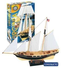 80567 1/80 VIRGINIA - HAZIR GÖVDELİ - AHŞAP TEKNE