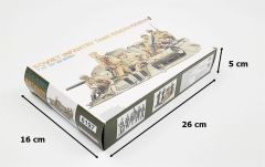 Dragon 6197 1/35 Ölçek Sovyet Tank Sürücü Asker Figürleri Plastik Model Kiti