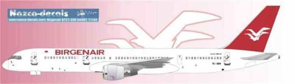 BIR001 1/144 BİRGENAİR B757
