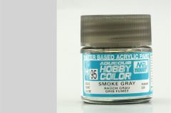 Gunze H095 10 ml. Smoke Gray, Aqueous Serisi Maket Boyası
