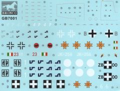 GB7001 1/72 Blohm and Voss BV P178 Dive Bomber Jet