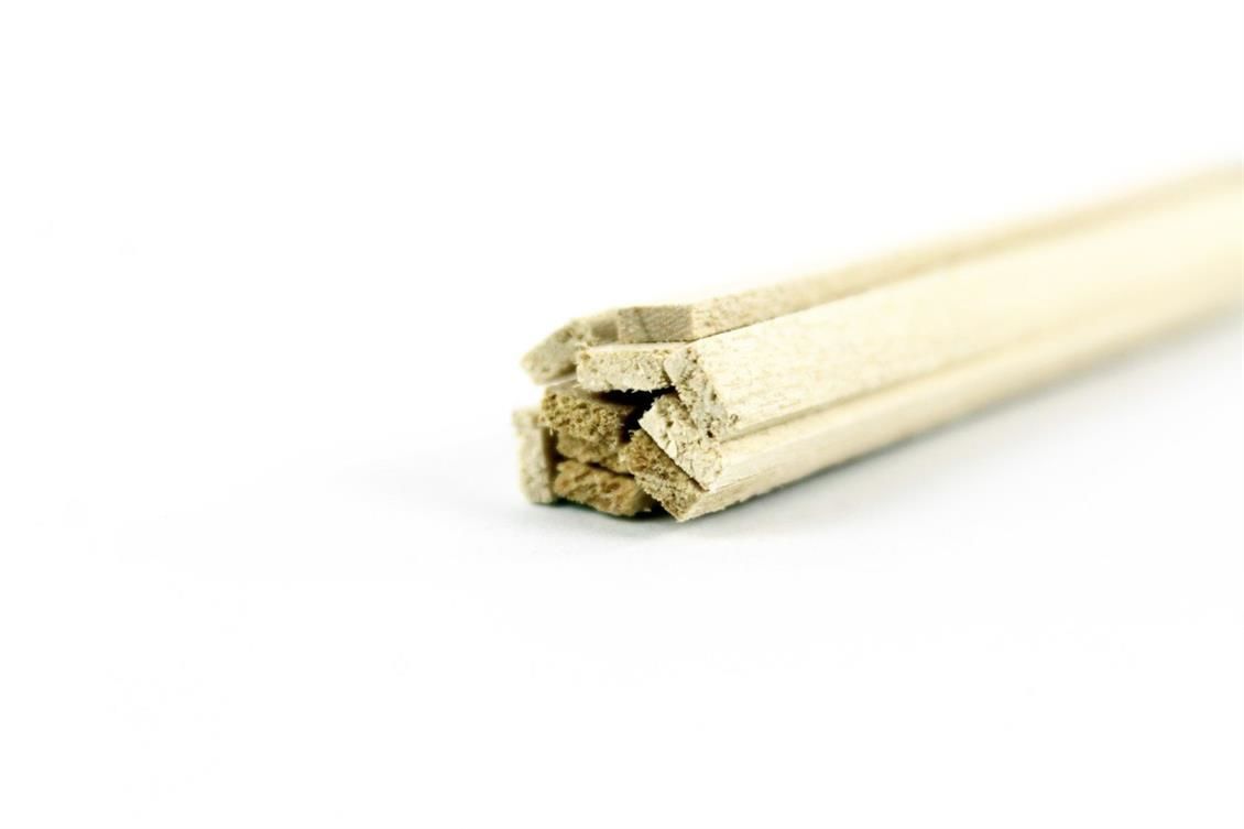 Tersane Model 042 2X5X500 mm. Ihlamur Sarma Çıtası, 10 Adet