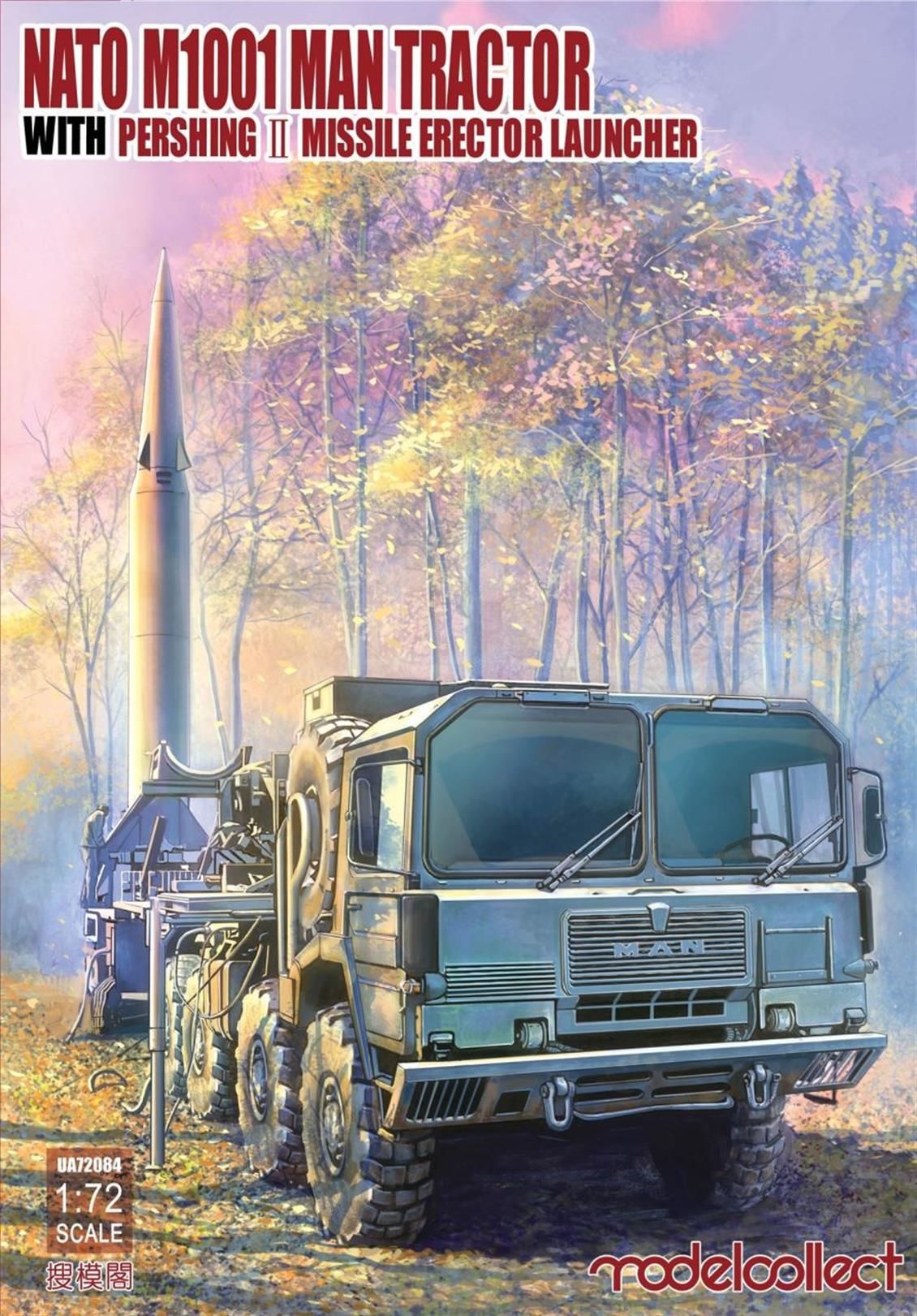 UA72084 1/72 Nato M1001 MAN Tractor and Pershing I