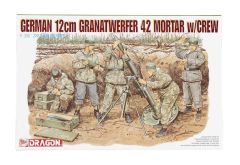 Dragon 6090 1/35 Ölçek Alman Havan Topçu Askerleri Figürleri Plastik Model Kiti