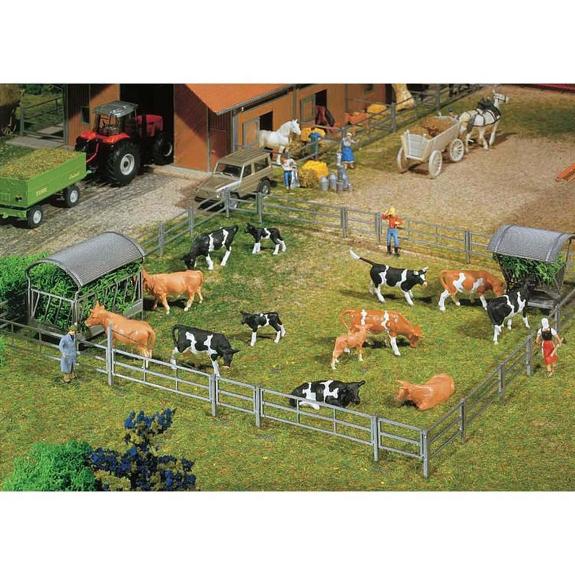 Faller 180434 1/87 Ahşap Çitler Demonte Plastik Maketi
