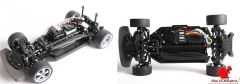 TAMIYA 1/10 Mercedes-AMG GT3 TT-02 Chassis - Kit (Demonte)