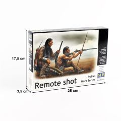 MasterBox 35128 1/35 Ölçek, Hint Savaşı Serisi, Uzaktan Atış, Plastik Figür Kiti