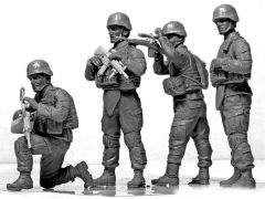 MasterBox 3591 1/35 Ölçek, Güncel Savaşlar Serisi, Irakta Amerikan Kontrol Noktası, Plastik Figür Kiti
